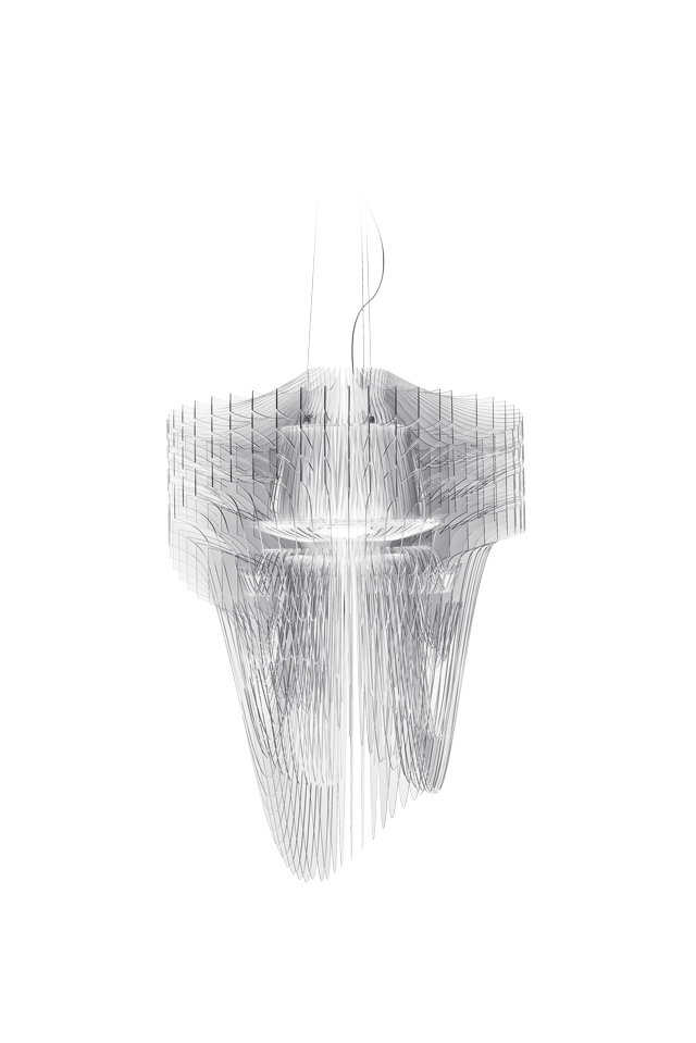 (SLAMP공식인증딜러제품/배송설치무료) Aria Transparent Suspension Lamp S