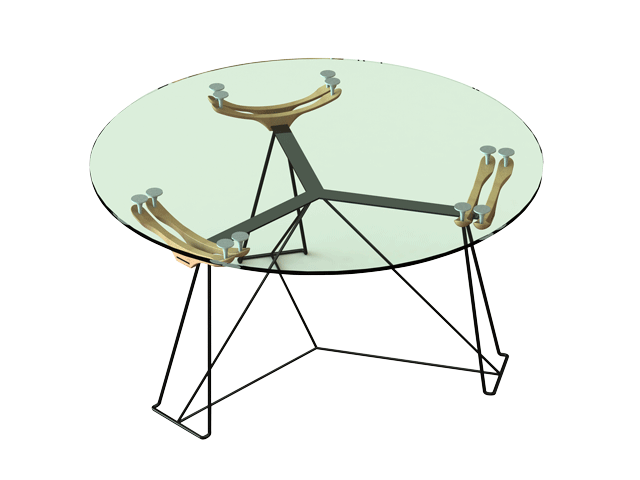 [Art gallery] MESA ESQUELETO 메사 스켈레톤 라운드 테이블