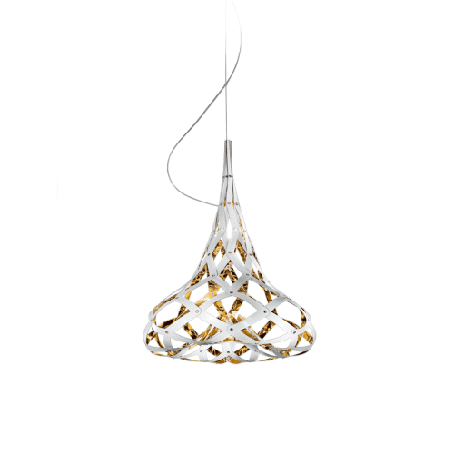 (SLAMP공식인증딜러제품/배송설치무료) Supermorgana Gold white Suspension Lamp