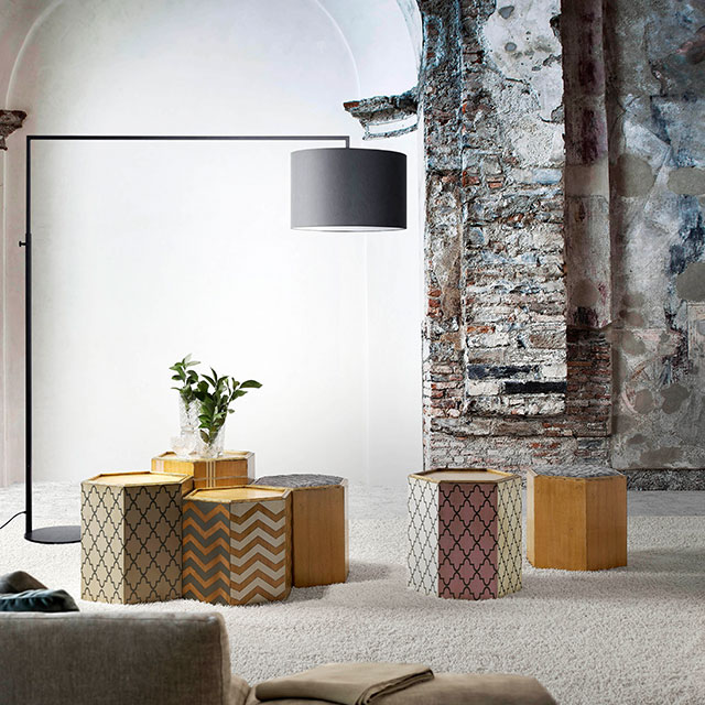 [Lola Glamour로라글라머] 메사 미니 테이블 MESITA HEXAGONAL