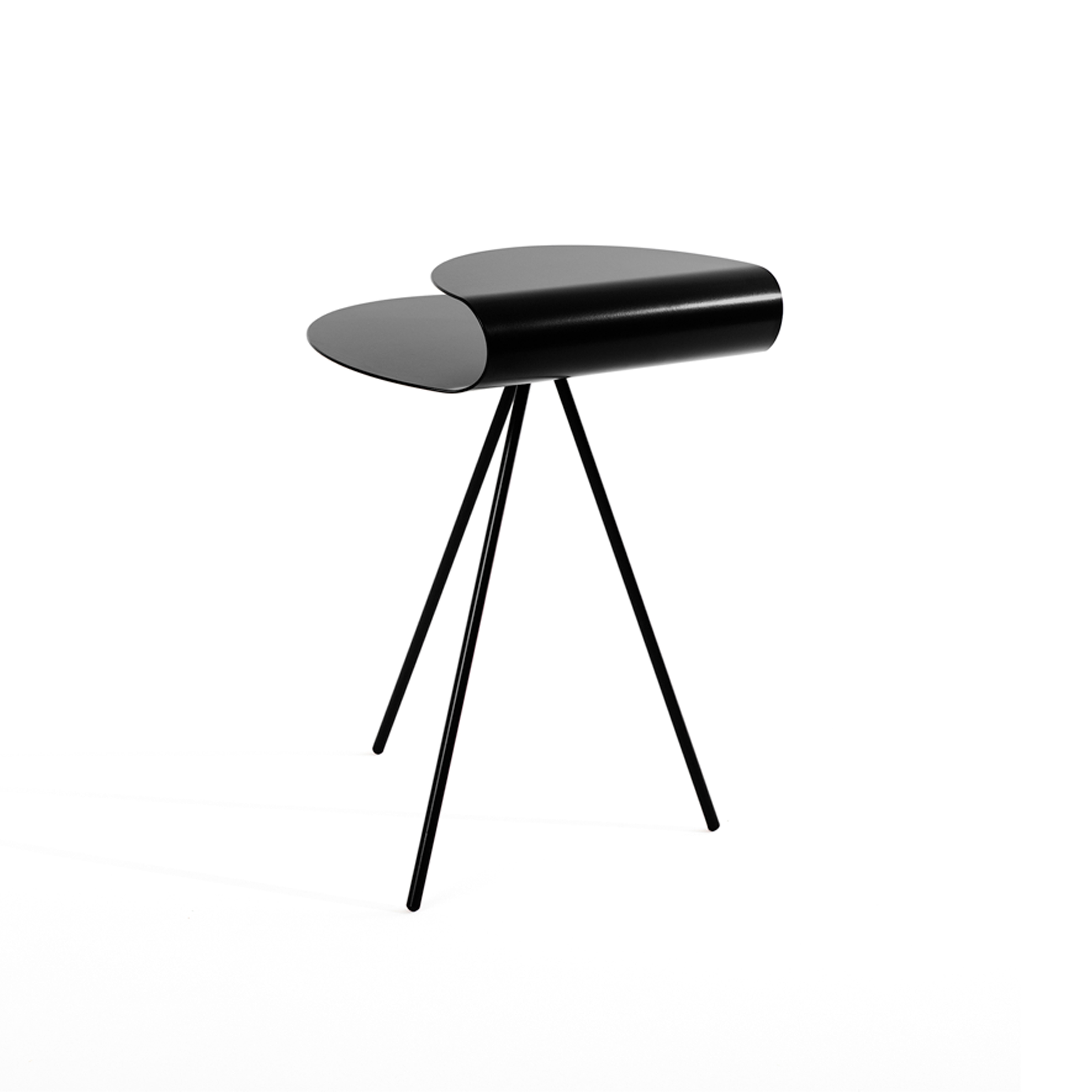 [욧욧 jot.jot] 루프 사이드테이블 LOOP SIDE TABLE - black