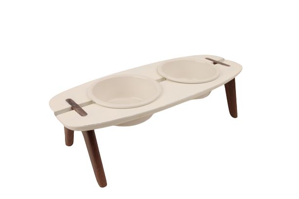 하즈펫 젠 월넛 화이트 2구